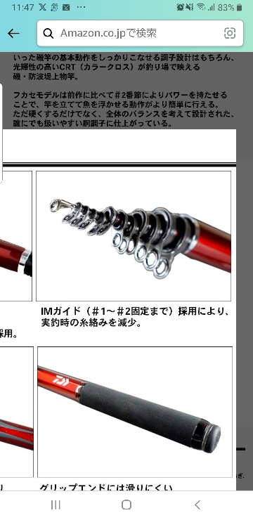 遠投カゴ釣りを始めてみようと思い、遠投竿(DAIWA:波濤3-53HR・N