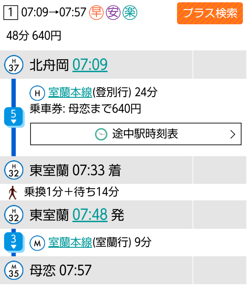駅の乗り換えについて質問です。 JR北海道で北舟岡駅から室蘭本線(登別行)に乗り、東室蘭で乗り換えをして母恋駅に行きたいのですが、この場合東室蘭での乗り換えは改札を通ったりしますか？また、のりばが何番かというのはどこで確認できるのでしょうか？ 電車に乗ったことがなくて乗り換えの方法が分からず困っています。回答をお願いいたします。