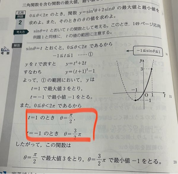 0°≦θ≦180°とする。tanθ＝－２のとき、cosθとsinθの値を... - Yahoo