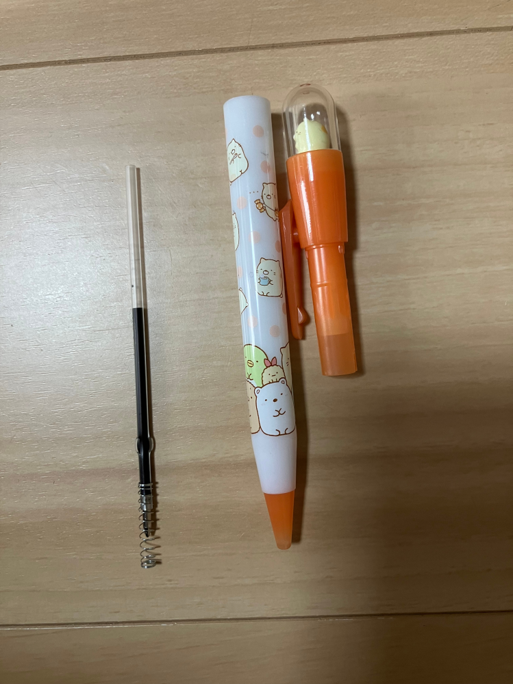 ノック式ボールペンが、ノックできなくなりました、、 - 押すとすぐに