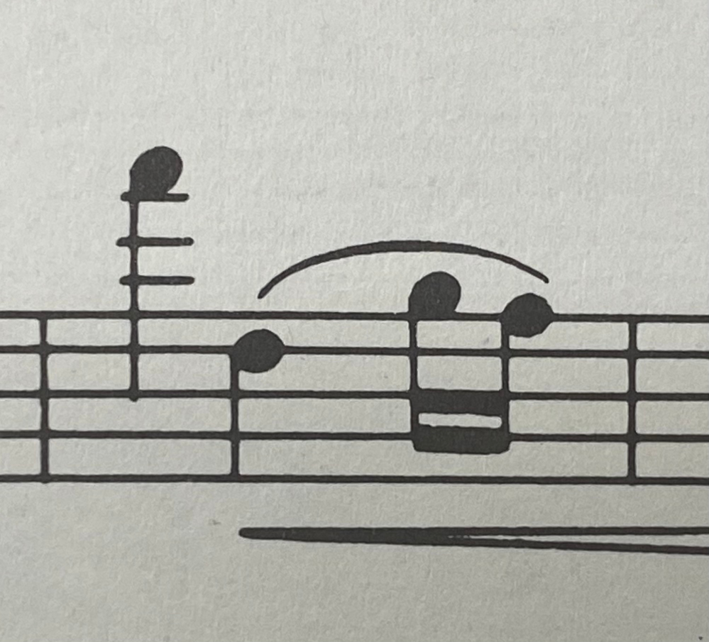 4分の2拍子の楽譜なんですけどこの小節拍合わなくないですか？