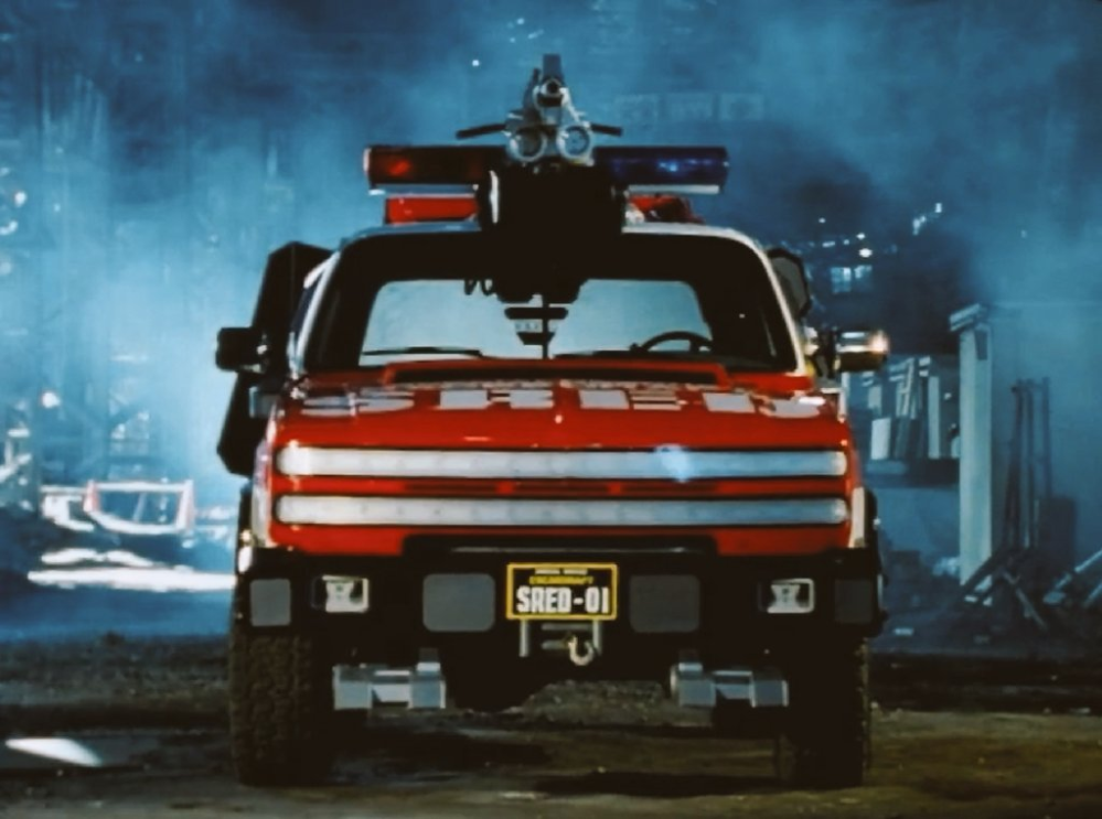この車の名は？ - 特捜エクシードラフトの『スクラムヘッド』ですね
