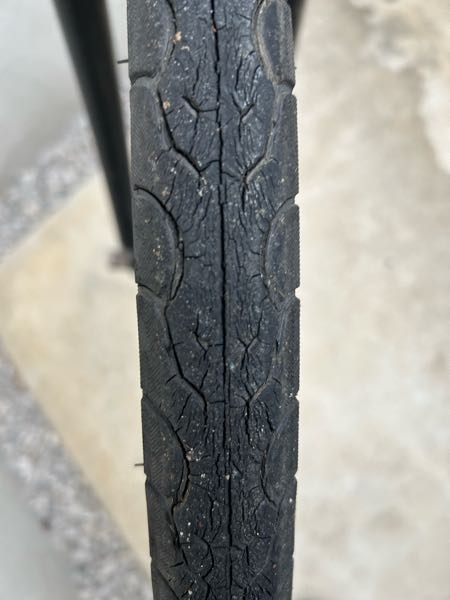 自転車の寿命。五年以上全く乗らずに放置している自転車があります