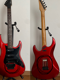 YAMAHA エレキギター RGX-512J  赤 YAMAHA エレキギター RGX-512J 赤 - メルカリ