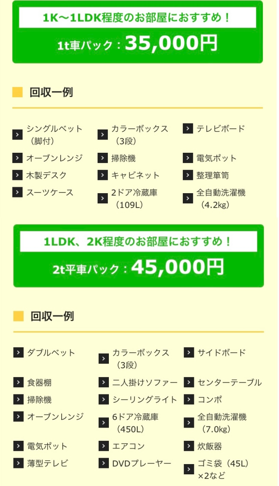 不用品回収についてです。先日業者に不用品を回収してもらったのですが 