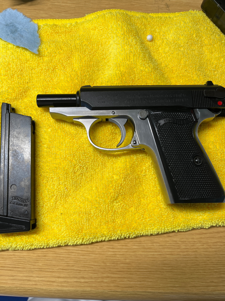 マルゼン PPK/S 古め　ちょいと難あり マルゼン PPK/S 古めちょいと難あり