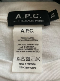 apc コレクション t シャツ 偽物