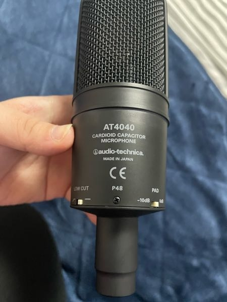 audio-technica AT4040 , ヤマハag03mk2 Amazon.com: Audio-Technica AT4040 Cardioid Condenser Microphone
