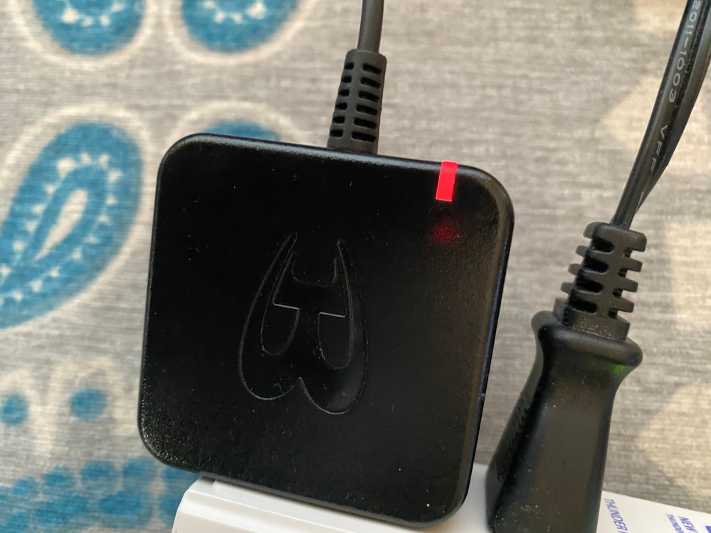 バートルのエアークラフトを去年購入して使用して、今回充電しようと