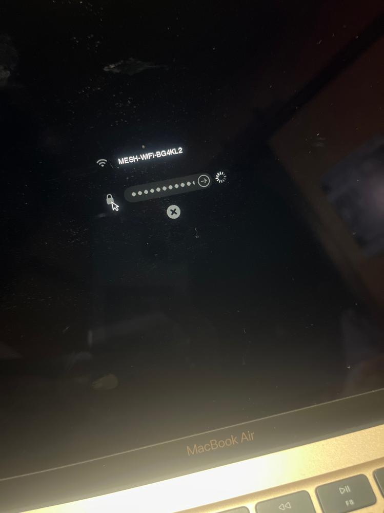 MacBookを返却するために初期化したところあっているかわかり