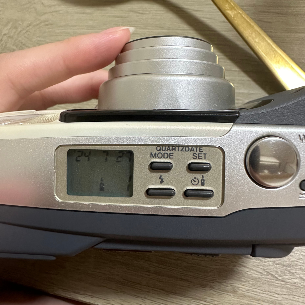 OLYMPUSCitia160について質問です - 中古でフィルムカ - Yahoo!知恵袋
