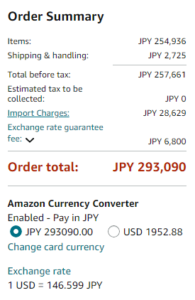 米AmazonをBuy&Shipという海外転送サービス(代行購入)を