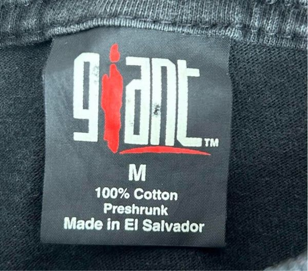 Giantのタグについて、本物か偽物か散々調べましたが分からないので