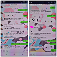 小5の弟が遊びに行って、リビングに弟のスマホがあったので中身を見てしまいました。。
パパとのLINEをみてしまったのですがこれって何が起きているのでしょうか。。。 やり取りを写メしてしまいましたが、今はママもパパも仕事に出掛けていてうち一人です。
見なかった事にするのがいいのでしょうか。