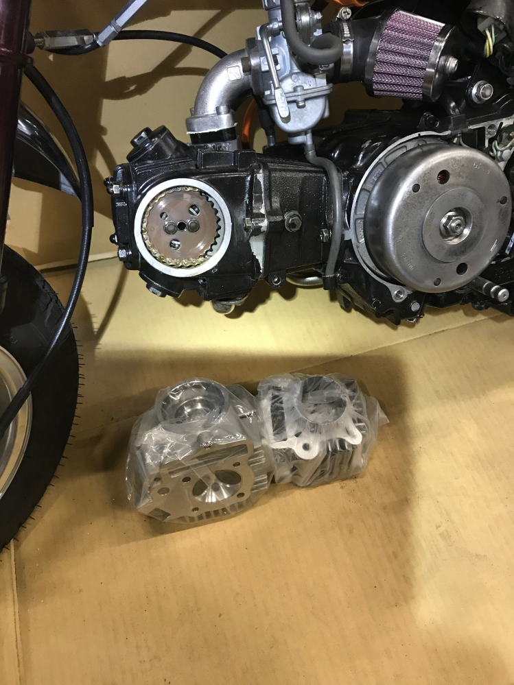 モンキーZ50jボアアップについてエンジンの仕様Z50JE12V（約