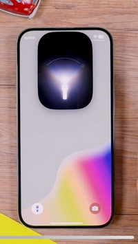 iPhone - ランプです。 Iphoneのコントロールセンターからライトのアイコンが消えて