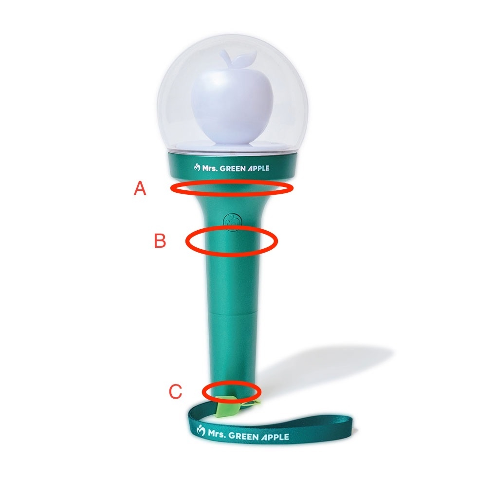ミセスグリーンアップルのライトスティックってこれからのライブで