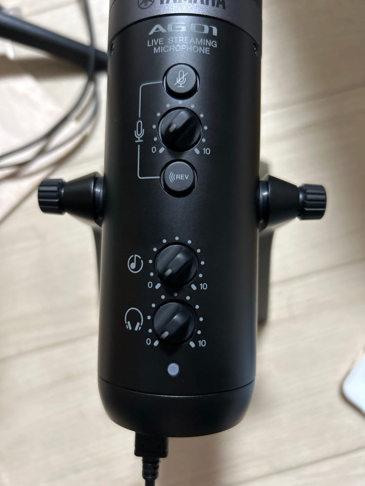 至急です。YAMAHAのAG01というマイクを買ったのですが、Windowsに