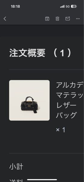 miumiuのオンラインサイトの90%セールで買ったバッグが違うもので届い