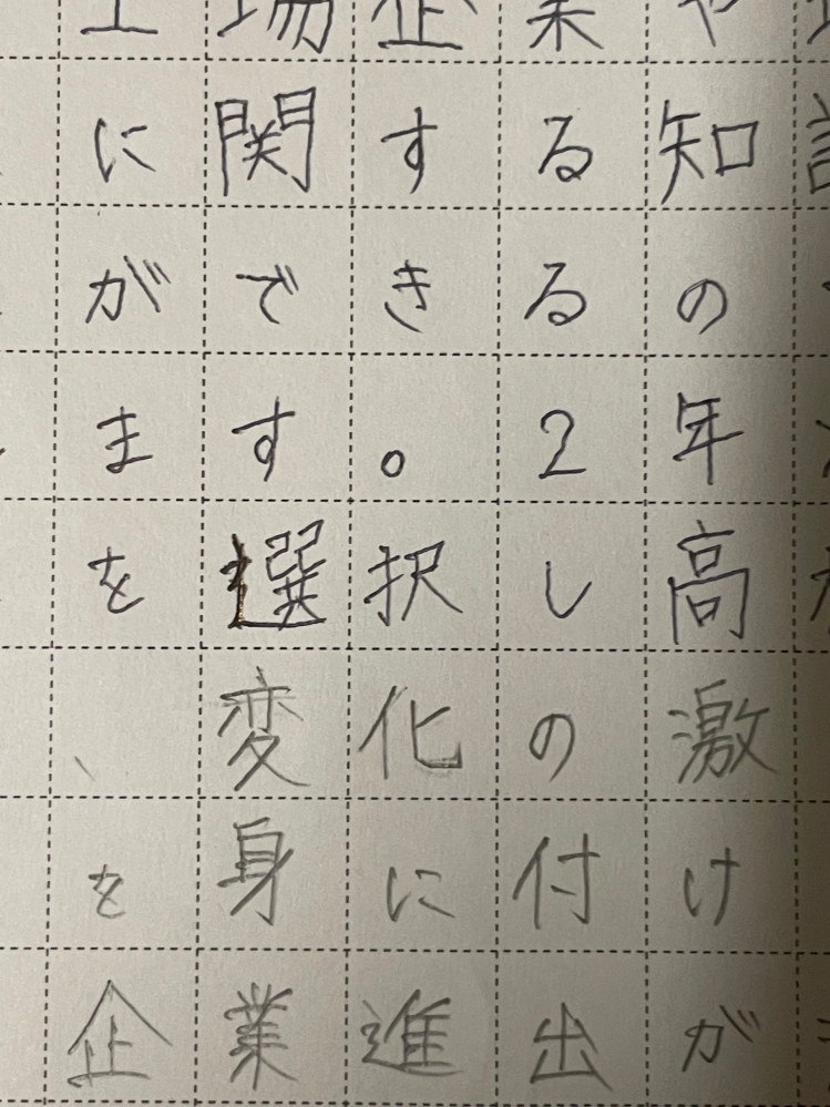 【画像あり】大至急お願いします！ 指定校で関東学院大学受けるのですが、大学入学希望理由書で画像のような誤差をしてしまいました…。 担任の先生からこれがラストと言われどうにか直したいです。修正テープや二重線でも大丈夫でしょうか？また二重線の場合どう直せば良いのでしょうか……。 （母に評価が悪くなるといわれとても心配です）