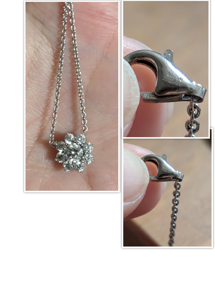 アクセサリーについて質問です。遺品整理をしていたところ、気になる