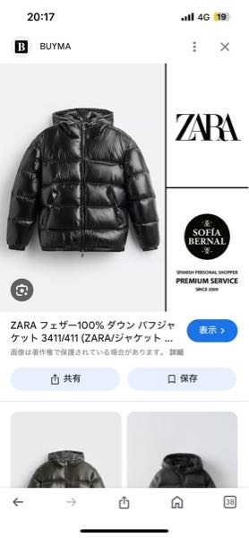 ZARAの光沢ダウンで質問です。このダウンが欲しすぎます。日本で販売