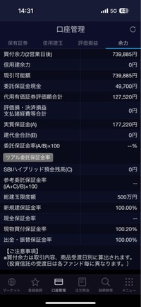 買い付け余力が昼までは99万ぐらいあったのに昼以降に見たら額が減ってました。73万ほどになってました。
信用口座が昼に開設完了と通知が来てたのでそれが原因でしょうか？ 消えた26万はどこにいったのでしょうか？