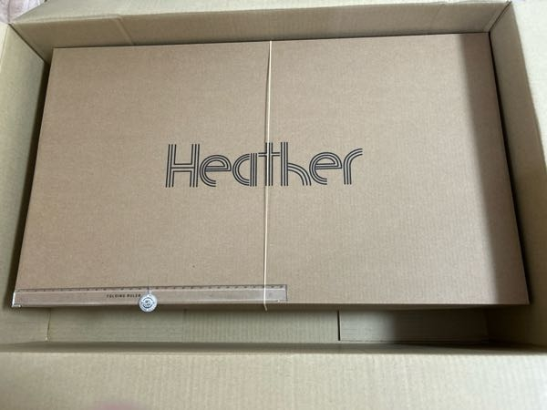 Heatherのロングブーツを友人の誕生日にプレゼントするのですが、いざ物が届いたら箱が思っていた何倍も大きくてラッピングをどうするべきか困っています。 友人にプレゼントする時はほとんど自分でラッピングしているので今回もそうしようと思っていたのですが、100均で材料を揃えているのでここまで大きなものが入るものを1度も見た事がないです。縦約34cm 横約57cm 高さ約12cmの箱なのですが、これくらいのサイズ感のものが入るラッピング用品をご存知の方いらっしゃいませんか？