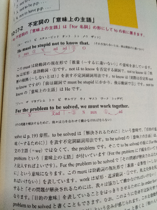 【英語 黄リー教】 黄リー教を勉強しているのですが副詞の修飾がいまいち分かりません。 to knowがmust be stupidを修飾しているらしいのですが、must be stupidは文でも動詞単体でもないですよね？なぜmust be stupidを修飾しているのか教えてくださると嬉しいです。