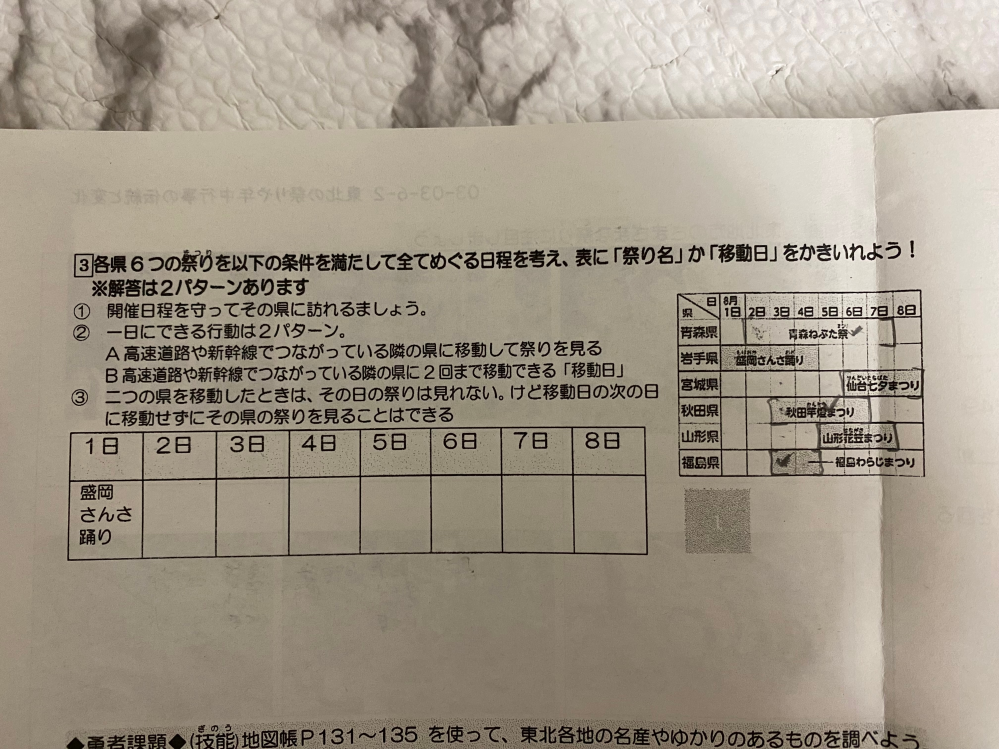 どんなに考えても分からず塾の先生も分からなかった問題なんですが、どなたか分かる方がいたら教えて下さいm(_ _)m