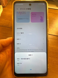 Libero5GIIについて質問です。以前、ワイモバイルで購入しのです