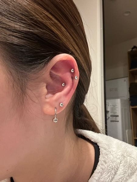 楽天市場】【今だけ☆572円】ボディピアス 軟骨ピアス 16G