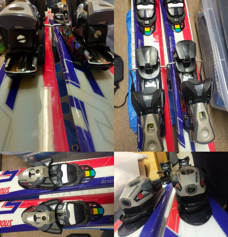 salomon609（サロモン）というビンディングなのですが、前圧の