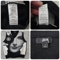 パリコレクション STUSSYPHOTOJACQUARDVESTについてお詳しい方よろしくお願い トップス