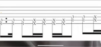 ギターのtab譜に出てくるこの×印は何ですか？ 