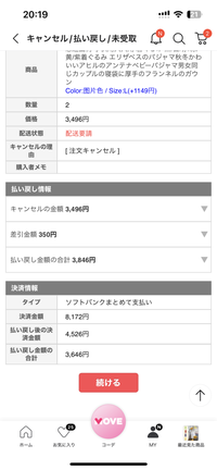 Qoo10でキャンセル要請をしてこのような返信が来たのですが、完