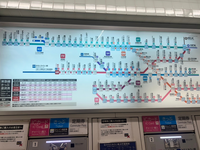 鉄道に詳しい方教えてください！ 横浜駅で東急東横線を利用した際、運賃表をなんとなく見ていて気づいたことがあったのですが運賃の書いてる箇所が白の駅と薄い水色の駅があるのですがこの違いってなんなのでしょうか?
気になって寝れません！お願いします！