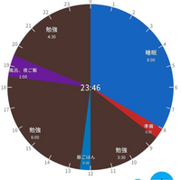 来年受験です。
日曜日の計画を立てました。アドバイスお願いします。 