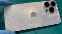Apple iPhone13 ホワイト 背面割れ スマートフォン・携帯電話