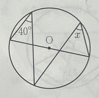 数学について質問です。この数学の問題のxの出し方と答えがなかなか分かりません、教えてください 