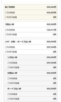 無知でお恥ずかしいのですが
１２月末に引き落としがすんだのに
限度額がいつもとちがいずっと0のままなのですが
これはなんでなんでしょうか、、 