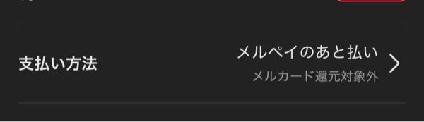 メルカリについてお聞きしたい事があります。 以前後払いで滞納してしまい、後払いが使えなくなっていたのですが 最近支払いの欄を見ていたら後払い出来るかもしれないと思って この場合、後払いできますか？？ 自分で見ても分からないのでどなたか教えてくださると助かります。m(_ _)m