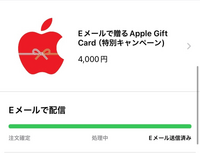 昨日Apple Storeの初売りで支払い方法を父親のクレジットカードにし、自分が今使っているiPhoneからiPhone SEを購入しました。 請求先のメールアドレスを父親のメールアドレスにしたので、その後注文ありがとうございましたのメールが父の携帯に来ると思いますが、メールは来ていないみたいです。また、初売りの特典であるApple Gift Cardも送信済みとなっていますが、こちらも来...