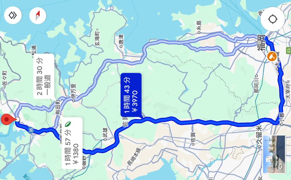 福岡市内➡佐世保駅を車で行きますが途中のサービスエリアで食事できる所はありますか？