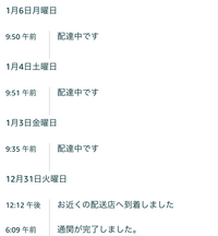 珠海 ※8月末までにお届け amazonで頼んだ商品が中国の配送業者だったのですが、ここ数日の