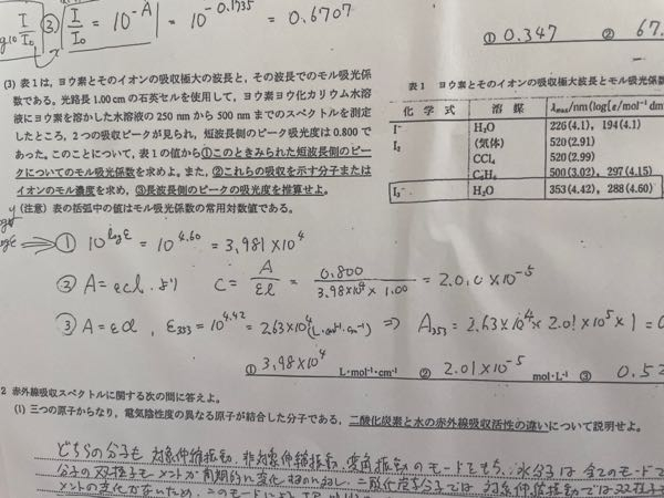 テストの模範解答なのですが、 この問題文を読んで、なぜ一番下の値を使うと分かるのでしょうか？