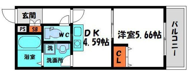 今度引越しをするのですが部屋選びで迷っています。 画像の1DKと1Kなのですがこの間取りだとどちらが住みやすいか意見を聞きたいです。 1Kに関してはよくある間取りの6帖になります。 よろしくお願いします。