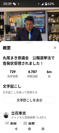 丸尾まき県議会 告発状が受理されたと本日、立花孝志さんが言ってますが立花孝志さんが告発したんですが、これは事実なんでしょうか？また警察が受理してないとか言うこともあるんでしょうか？ 容疑は公職選挙法違反で告発してました