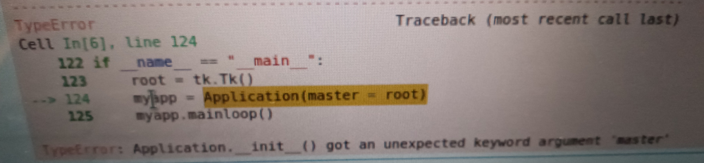 プログラミングの質問です。 どこが間違っているのか分かりません(；＿；) ジュピターラボを使っています ご回答よろしくお願いします