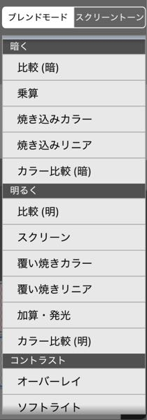 アイビスのこのブレンドモードって項目の絶対に覚えておいた方がいいやつってありますか？ 役割なんかも軽く説明下さると助かります